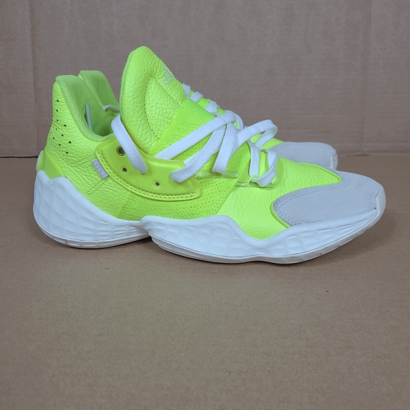 adidas Other - Adidas Harden‎ Vol. 4 DP ‘Solar Yellow’ Basketball Shoes Men Sz 7 ) Women 8.5